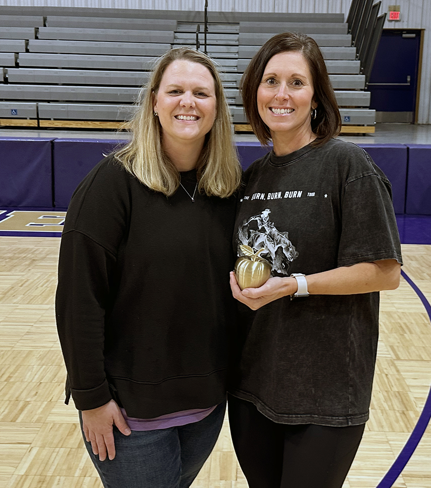 Baker honored by Heavener Elementary