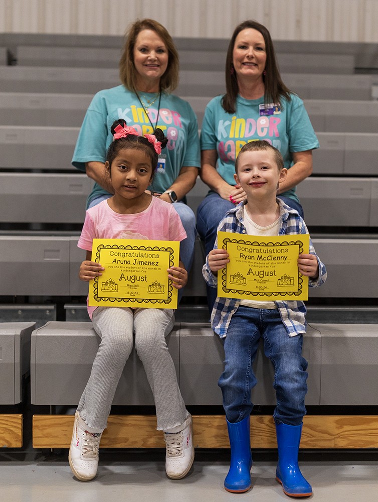 Heavener elementary rise and shine for August