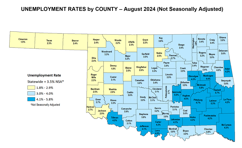 Unemployment rate drops for county