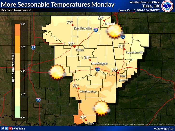 LeFlore County weather