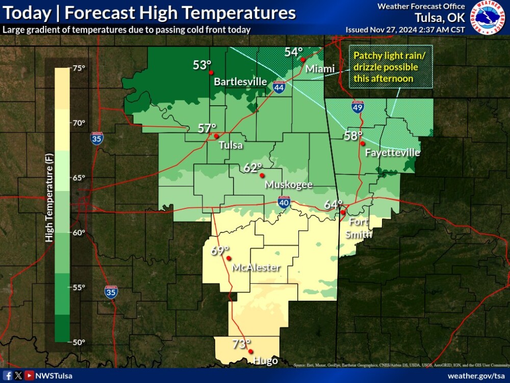 LeFlore County weather