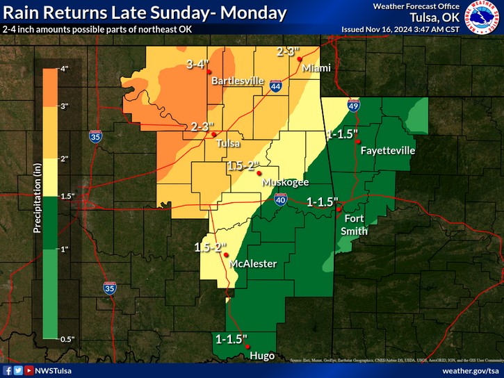 LeFlore County weather